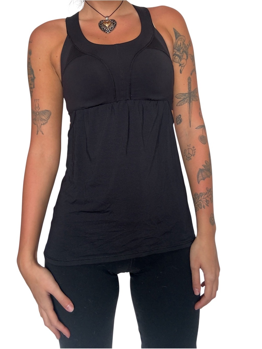 LULULEMON Black Women’s Racerback Tank Top